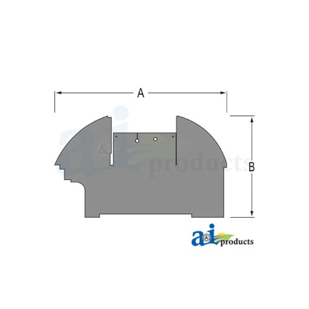 A & I Products Floor Mat 0" x0" x0" A-CFM465